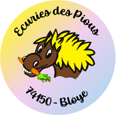 Logo Écuries des Pious, poney club à Bloye
